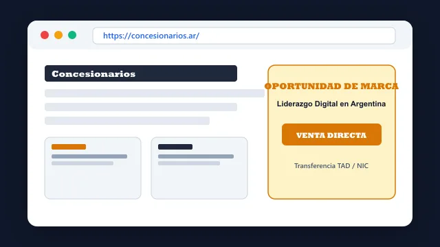 Modelo de aplicación comercial y proyectos digitales para concesionarios.ar